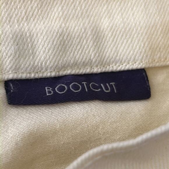 NYDJ Stretch High Rise Denim Bootcut Jeans Yellow 14 - Picture 9 of 10